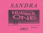 Ticket from Sandra concert